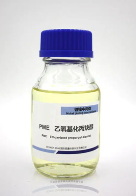 CAS 3973-18-0 Propynol Ethoxylate PME নিকেল প্লেটিং কেমিক্যালস ব্রাইটনার লেভেলিং এজেন্ট